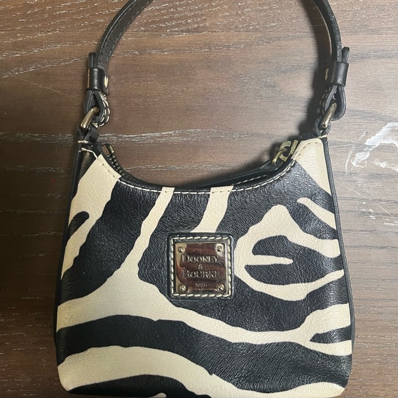Vintage Dooney and Bourke Mini Bitzy Zebra Bag - Picture 5 of 6
